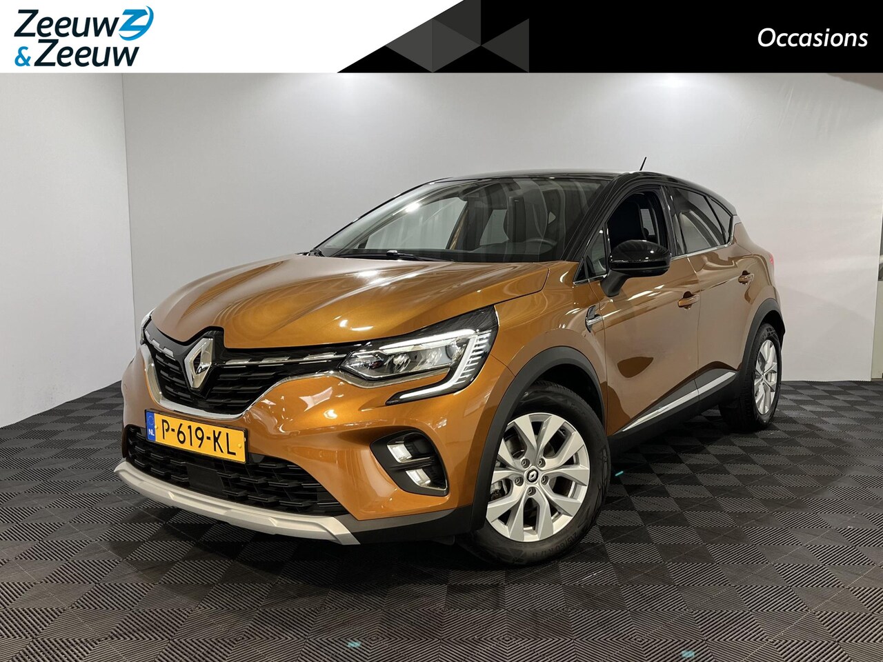 Renault Captur - 1.6 - 145PK E-Tech Hybrid Intens Automaat | 1e eigenaar | Climate Control | Parkeersensore - AutoWereld.nl