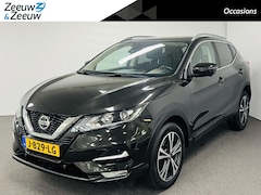 Nissan Qashqai - 1.3 DIG-T N-Connecta Navi airco 360 camera panoramadak lm velgen cruise controle keyless e