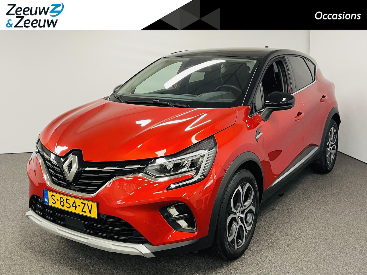 Renault Captur - 1.0 TCe 90 techno Navi airco camera parkeersensoren lm velgen hoge instap dealer onderhoud - AutoWereld.nl