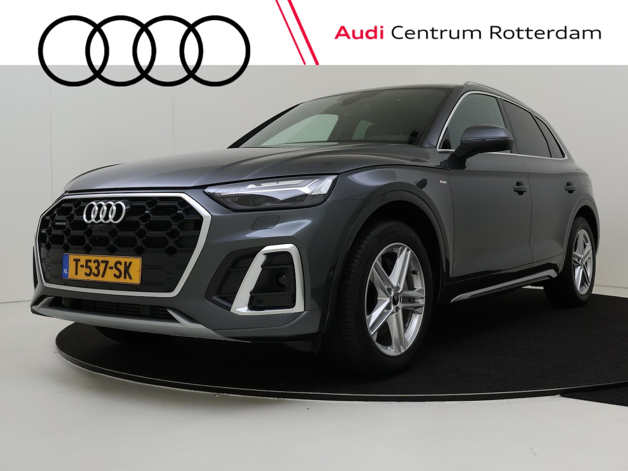 Audi Q5 - 55 TFSI e S edition | Achteruitrijcamera | Panoramadak | Luchtvering | Lederen bekleding | - AutoWereld.nl