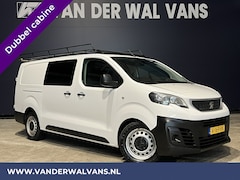 Peugeot Expert - 2.0 BlueHDI 123pk L3H1 Dubbele Cabine Euro6 Airco | 2x zijdeur | Imperiaal | Trekhaak | 5