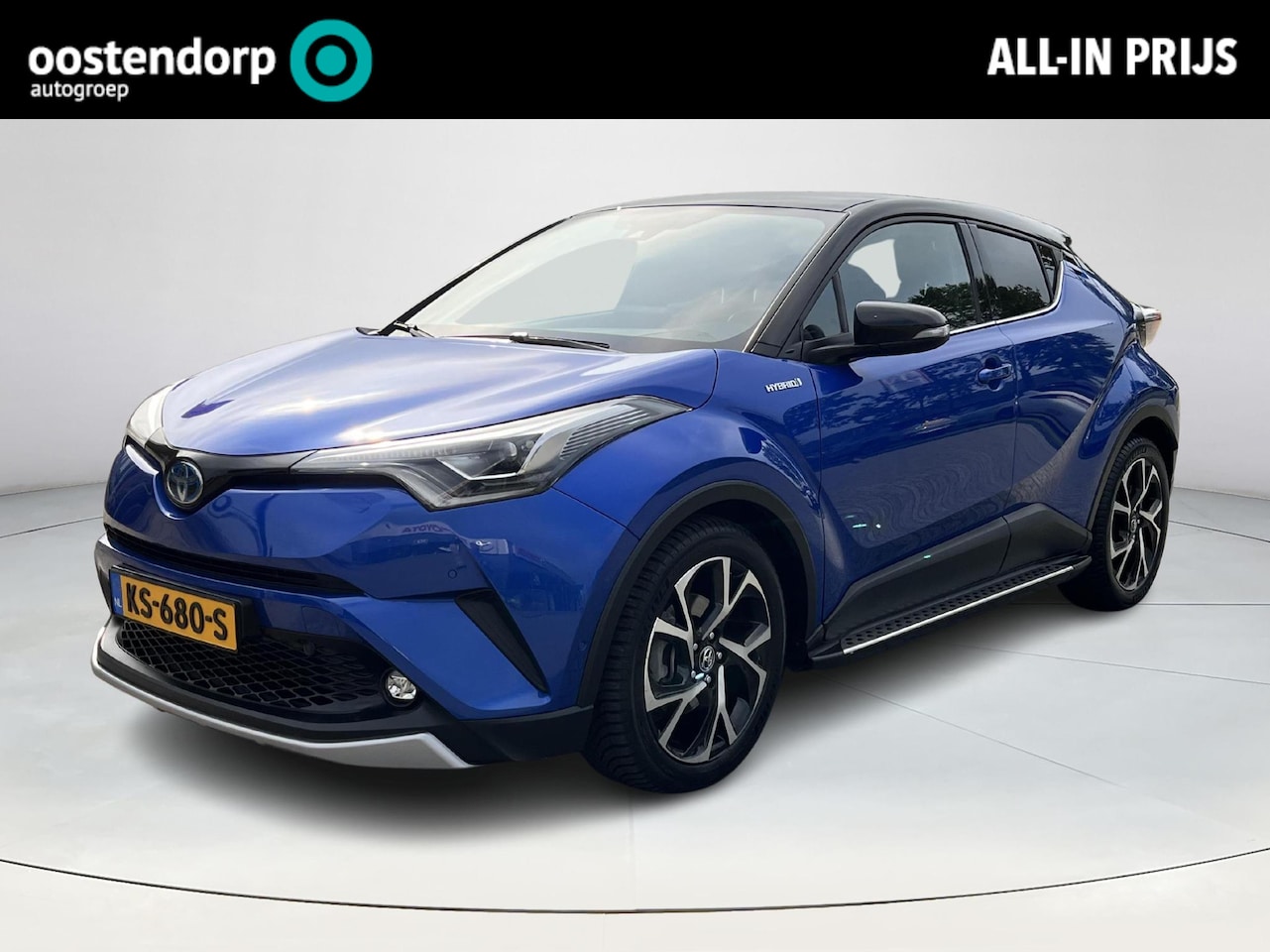 Toyota C-HR - 1.8 Hybrid Bi-Tone Plus | All-in prijs | Navigatie | Achteruitrijcamera - AutoWereld.nl