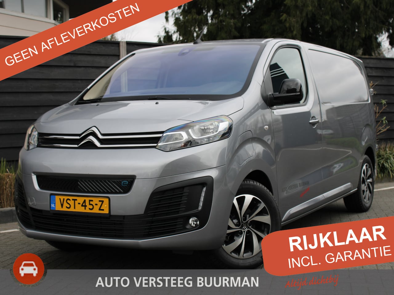 Citroën ë-Jumpy - 50kWh Driver L2H1 Navigatie, Climate Control, Keyless Go, Parkeerhulp, 100% Elektrisch! - AutoWereld.nl