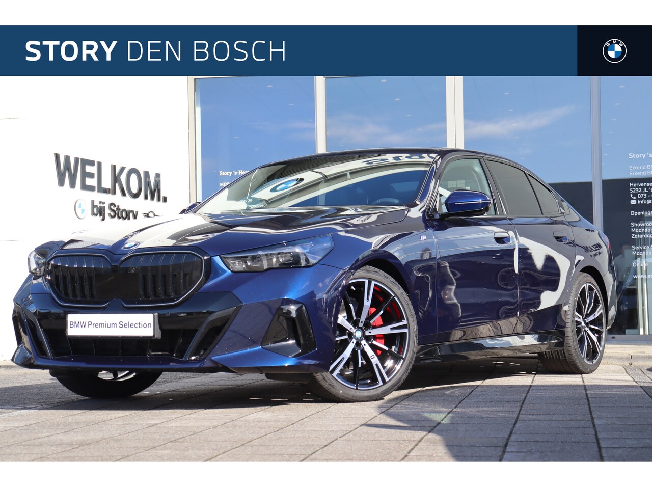 BMW 5-serie - 520i M Sport Automaat / Trekhaak / Adaptieve LED / M Sportonderstel / Parking Assistant / - AutoWereld.nl