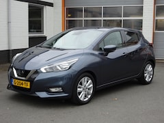 Nissan Micra - 1.0 IG-T N-Tec Navigatie, automatische airco, parkeersensoren, cruise controle, achteruitr