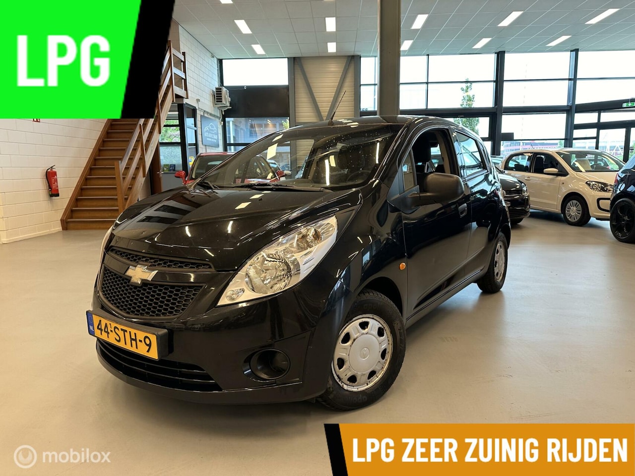 Chevrolet Spark - 1.0 16V LS+ Bi-Fuel LPG AIRCO NW APK - AutoWereld.nl