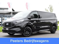 Ford Transit Custom - 300 2.0 TDCI L2H1 Black Edition Camera, Cruise, Carplay, Sensoren, 136PK, LED, Multimedia,