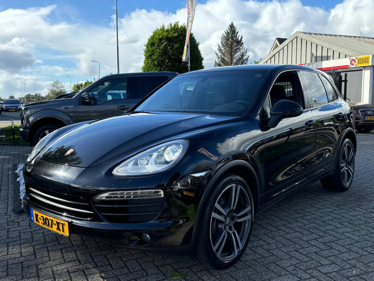 Porsche Cayenne - 3.6 Zwart Luchtvering 2012 21''inch LED - AutoWereld.nl