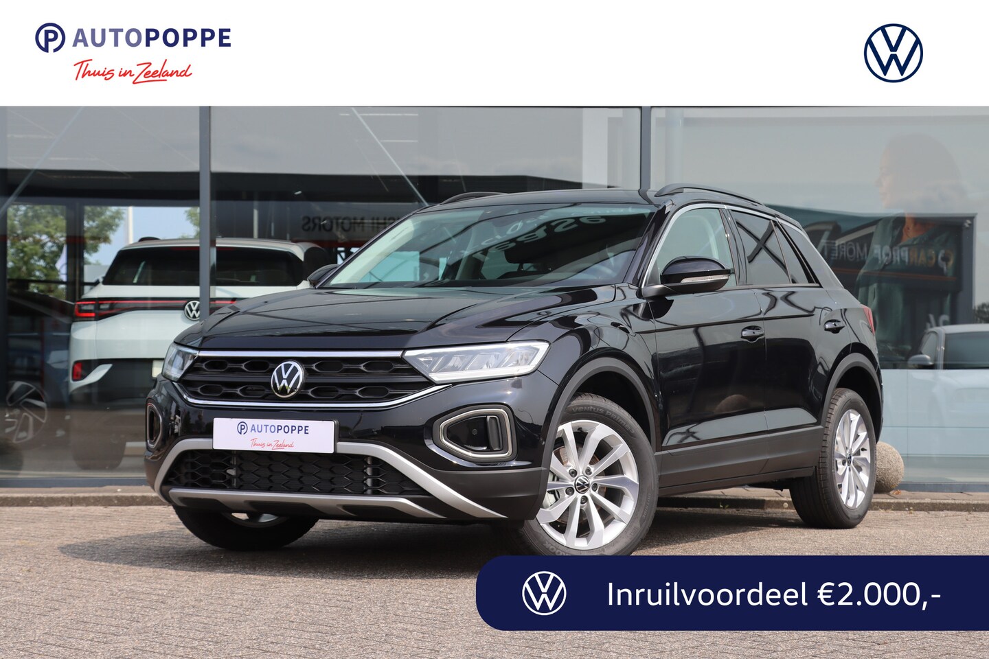 Volkswagen T-Roc - 1.5 TSI 150 7DSG Life Edition | 'App-Connect' draadloze smartphone integratie | 'App-Conne - AutoWereld.nl