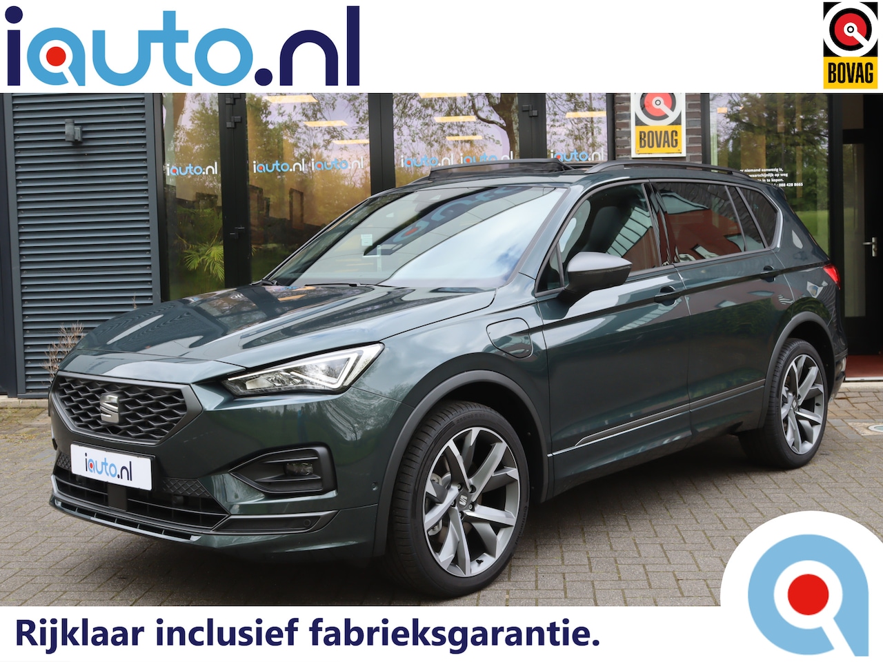 Seat Tarraco - 1.4 TSI 180kW e-Hybrid FR Pano/Trekhaak/Camera/Keyless/Winterpakket/Dode-hoek/20" - AutoWereld.nl