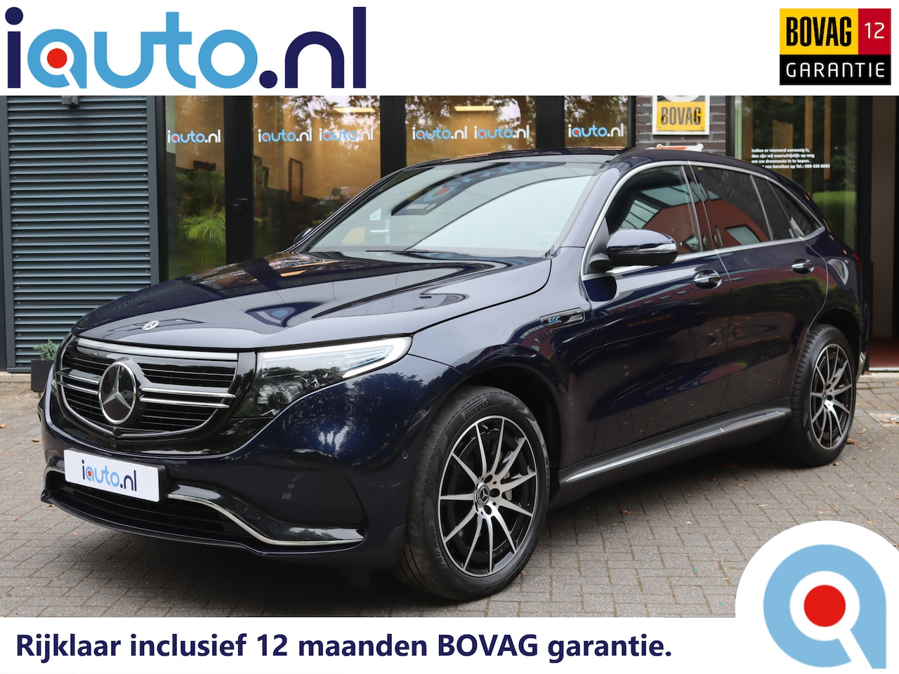 Mercedes-Benz EQC - 400 4MATIC AMG Business Solution 80 kWh LED/MBUX/Leder/Keyless/Camera/AR/20" - AutoWereld.nl