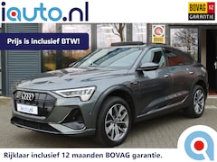 Audi e-tron Sportback - 55 quattro S-Line 95 kWh Pano/Matrix LED/Camera/Optiek Zwart/ACC/Elek. stoelen/20"