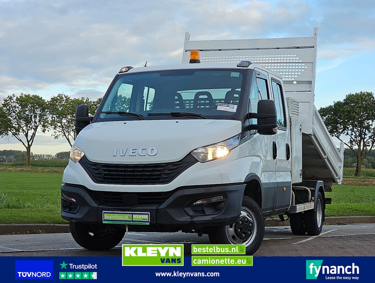 Iveco Daily - 35C14 dub.cab kipper euro6 - AutoWereld.nl