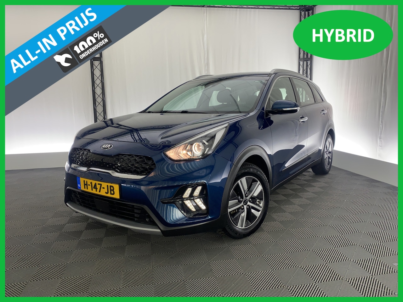 Kia Niro - 1.6 GDi Hybrid DynamicLine | Automaat | Apple Carplay | Navi | ACC | DAB | Max 141 Pk | - AutoWereld.nl