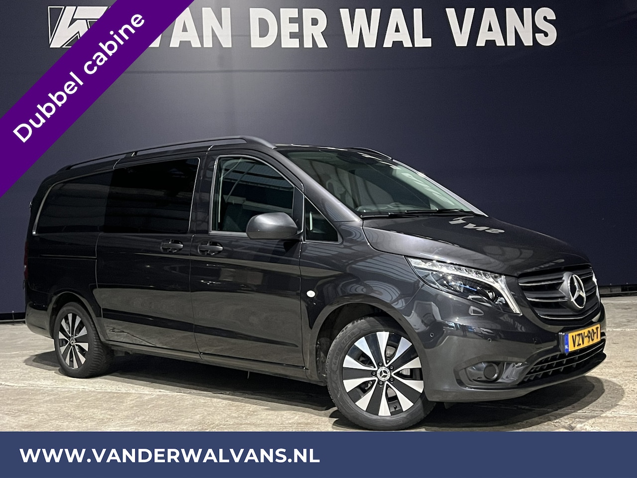 Mercedes-Benz Vito - 116 CDI 164pk Automaat L2H1 Dubbele Cabine Euro6 Airco | 2x zijdeur | Camera | Apple Carpl - AutoWereld.nl