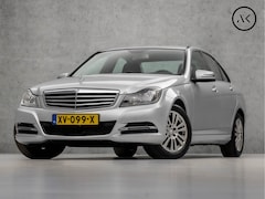 Mercedes-Benz C-klasse - 180 Elegance Sport 157Pk Automaat (NAVIGATIE, STOELVERWARMING, HOUT INLEG, PARKEERSENSOREN