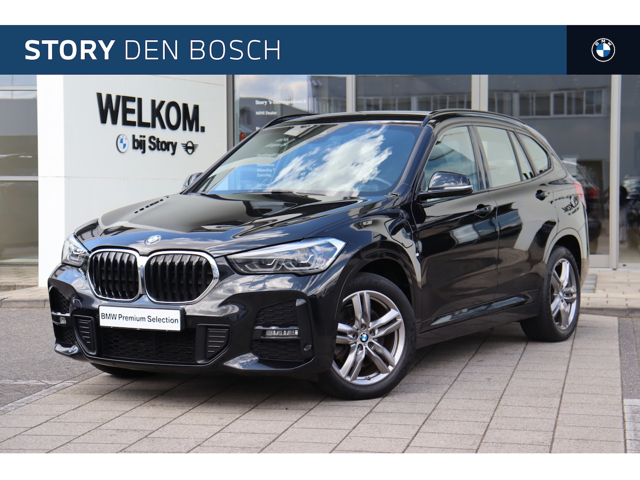 BMW X1 - xDrive25e Executive M Sport Automaat / Sportstoelen / LED / Navigatie / Park Assistant / S - AutoWereld.nl