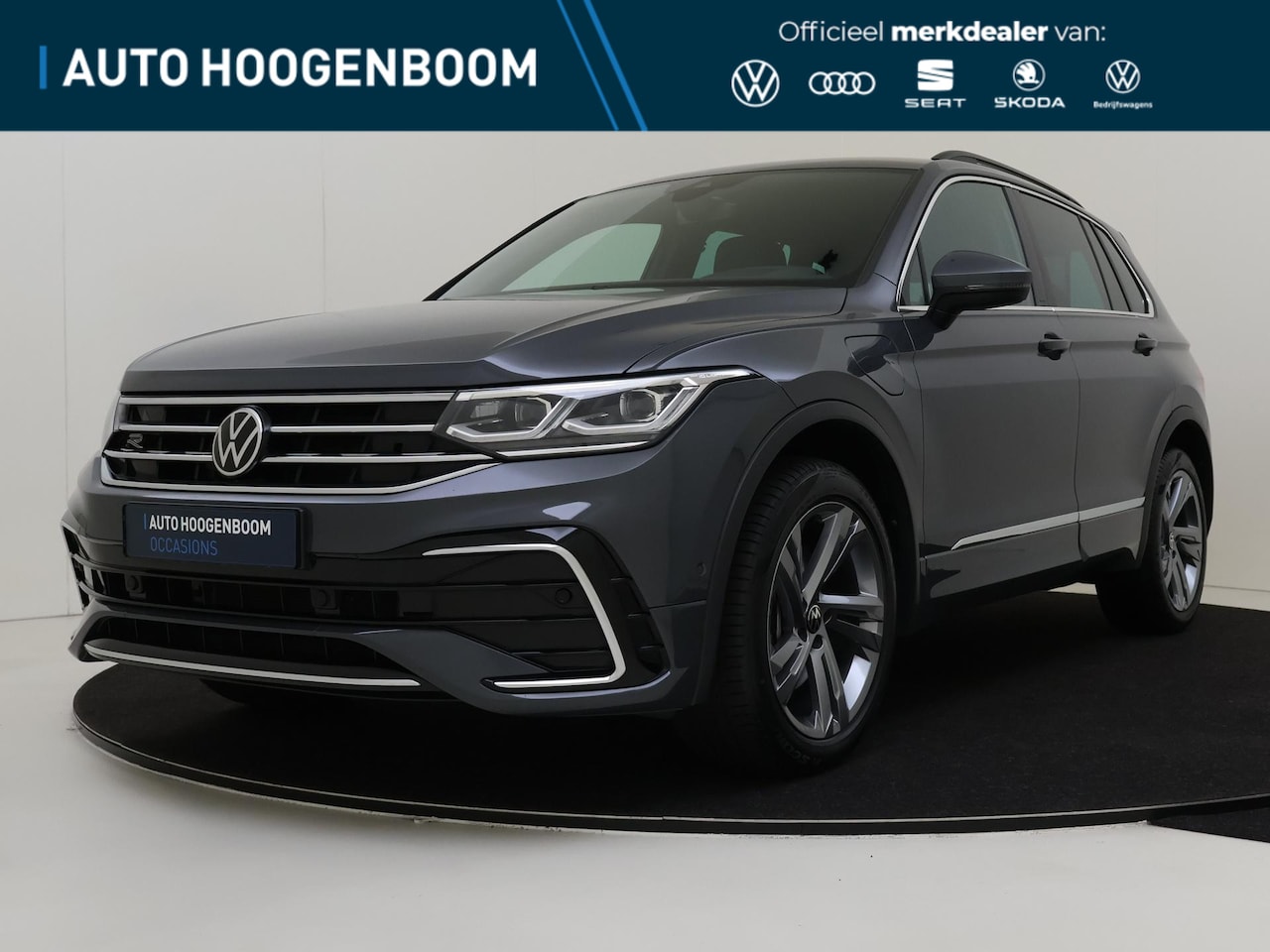 Volkswagen Tiguan - 1.4 TSI eHybrid R-Line Business | Trekhaak | Achteruitrijcamera | Dodehoek detectie | Stoe - AutoWereld.nl