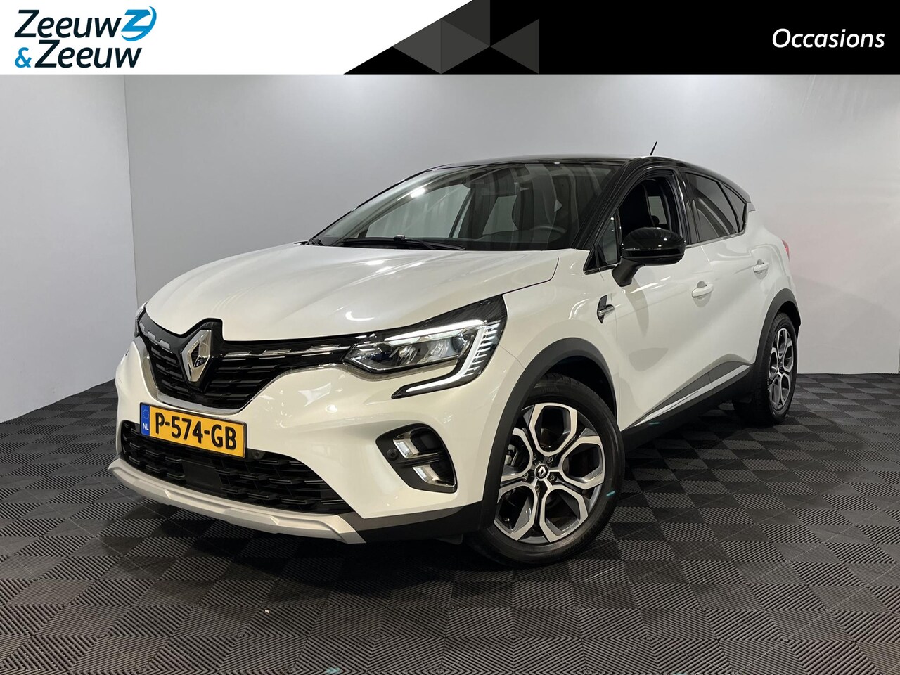 Renault Captur - 1.6 - 145PK E-Tech Hybrid Intens Automaat | 1e eigenaar | 18" Lichtmetalen Velgen | Climat - AutoWereld.nl