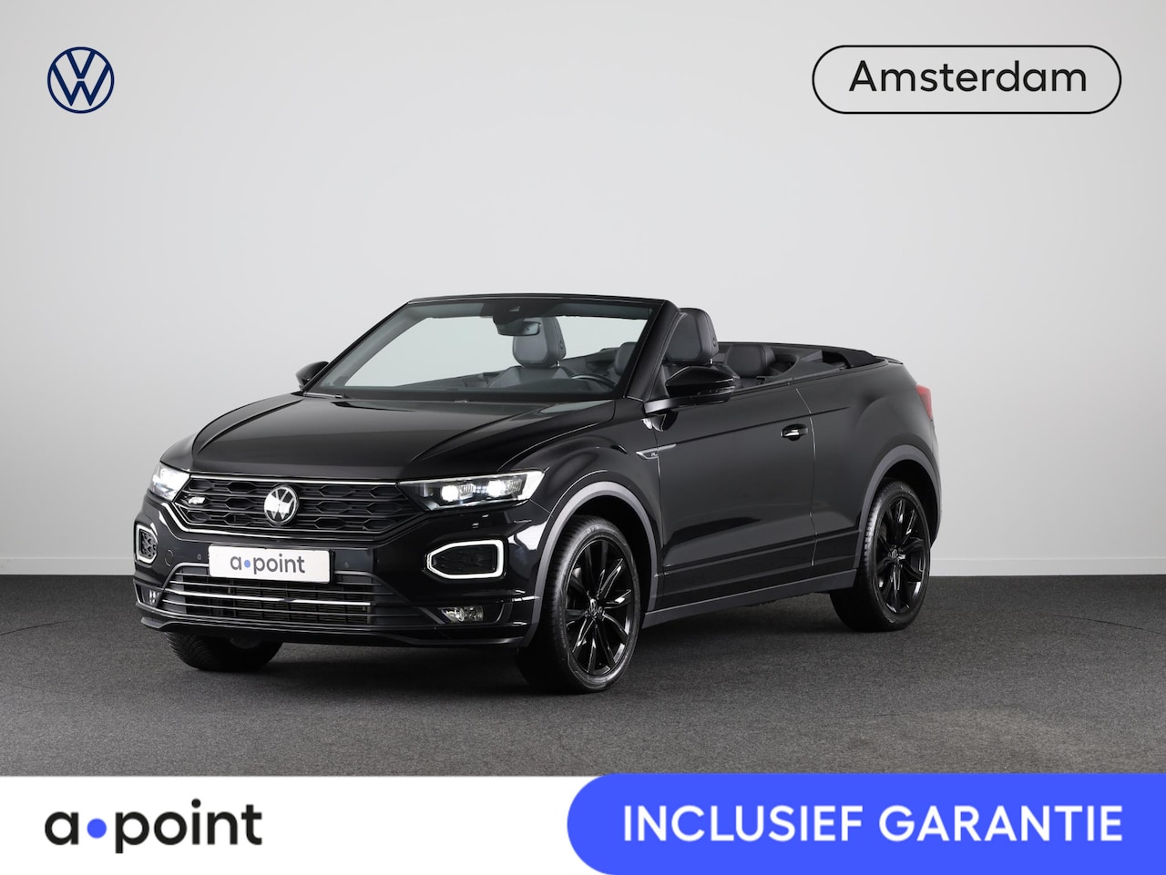 Volkswagen T-Roc Cabrio - 1.5 TSI R-Line 150Pk DSG (Automaat) | 18"LM velgen | Navigatie | Stoelverwarming | - AutoWereld.nl