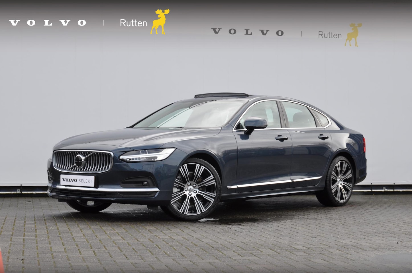 Volvo S90 - B5 250PK Automaat Ultimate Bright / Adaptive cruise control/ Parkeersensoren met camera/ H - AutoWereld.nl