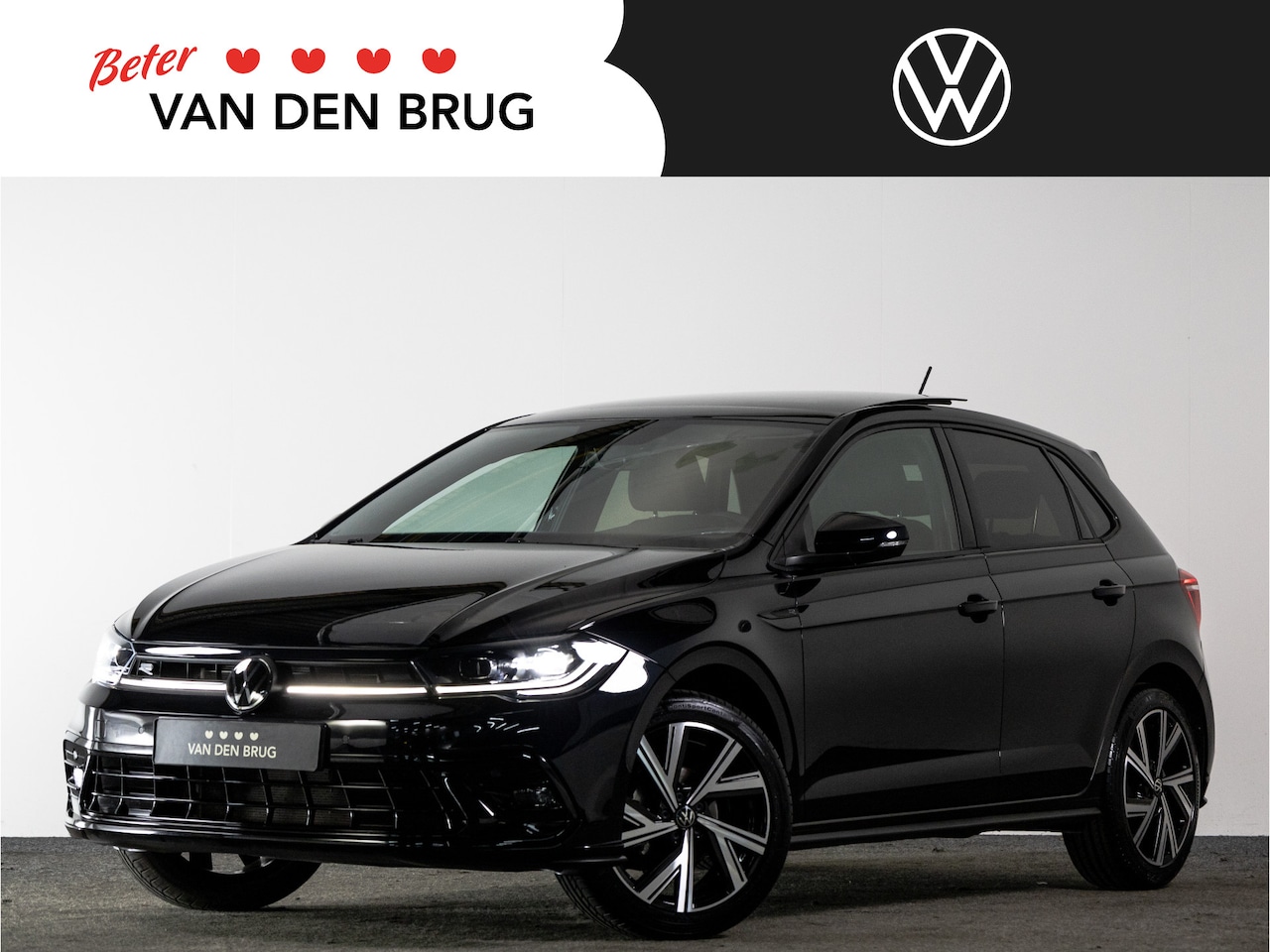 Volkswagen Polo - R-Line 1.0 TSI 95 pk AUTOMAAT | Matrix-LED | Panoramadak | Navigatie |  17" LM | Navigatie - AutoWereld.nl