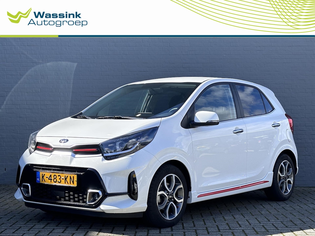 Kia Picanto - 1.0 DPi 67pk 4-zits GT-Line | Apple Carplay/Android Auto | 8 inch display | Achteruitrij C - AutoWereld.nl