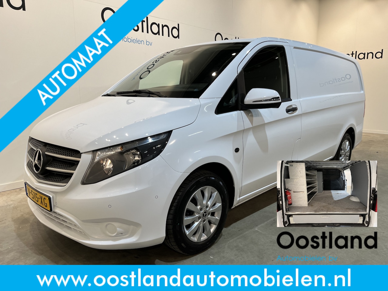 Mercedes-Benz Vito - 114 CDI Lang Automaat Servicebus / Inrichting / Euro 6 / Airco / Camera / Cruise Control / - AutoWereld.nl