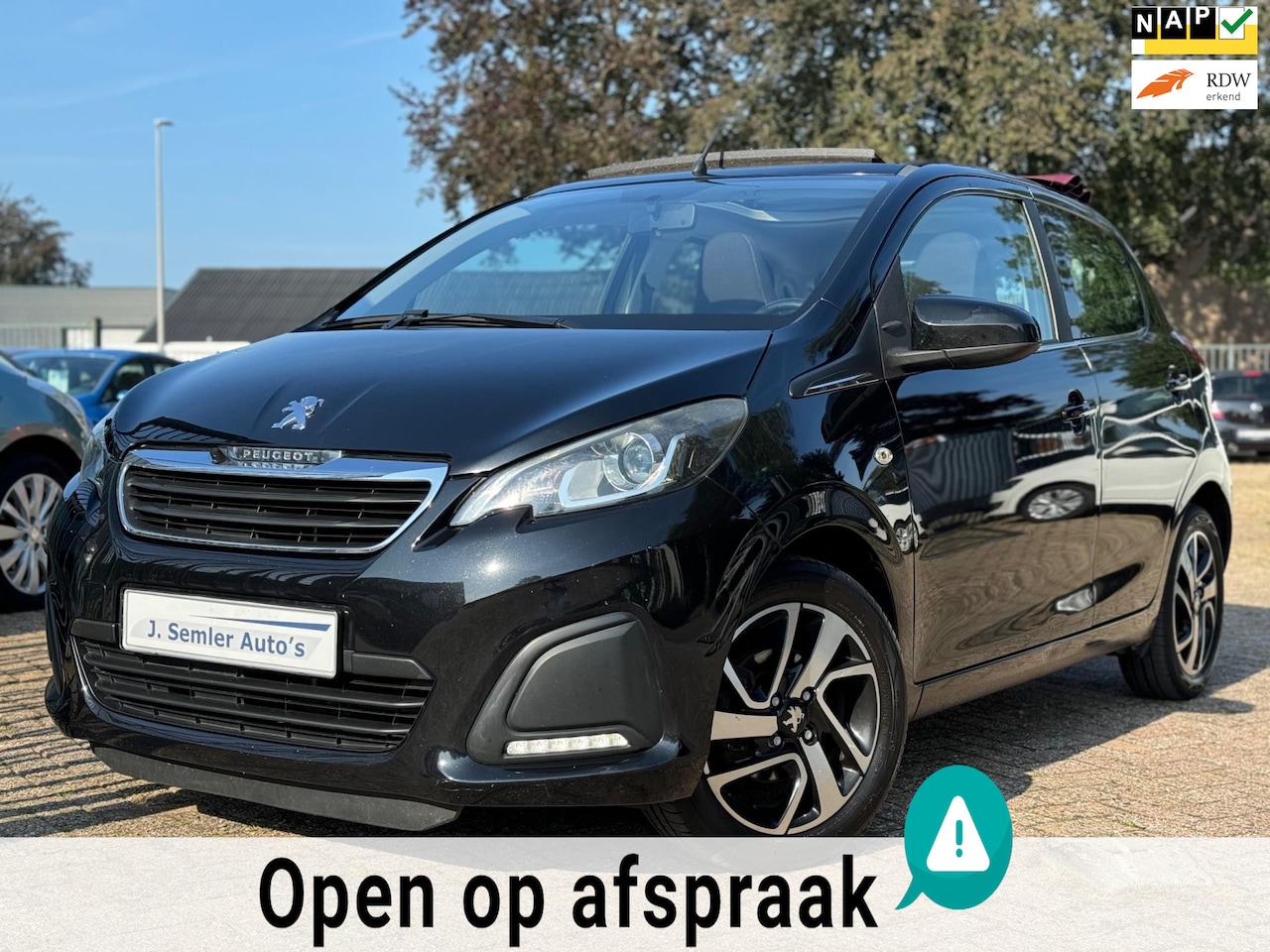 Peugeot 108 - 1.0 e-VTi AIRCO OPEN DAK 5 DEURS LMVELGRN 97DKM - AutoWereld.nl