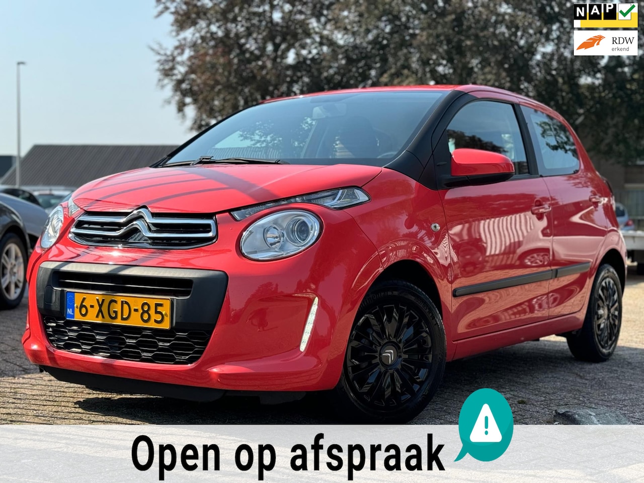 Citroën C1 - 1.0 e-VTi Feel LED AIRCO 5 DEURS DEALER ONDH. APK 07-2025 - AutoWereld.nl