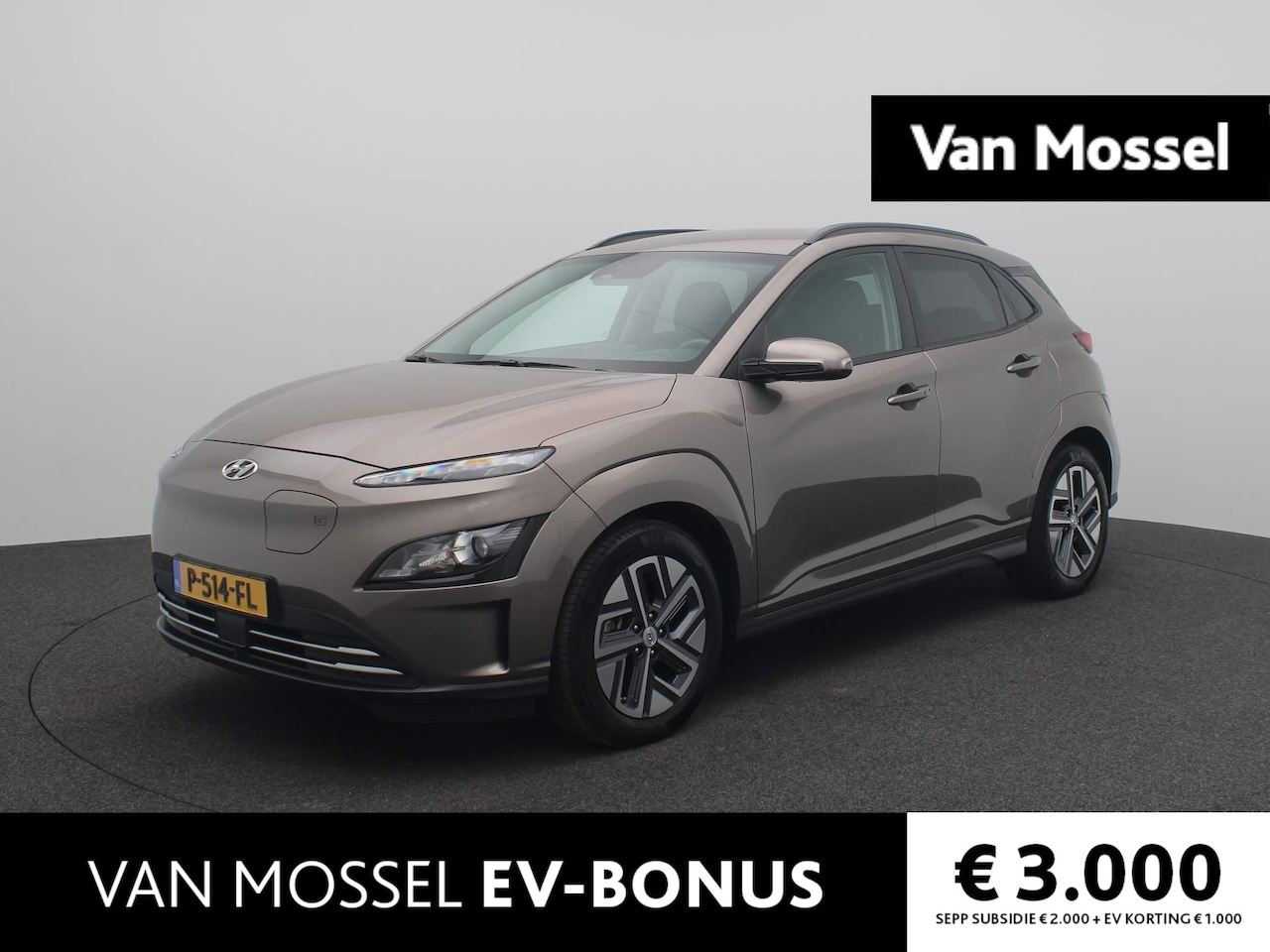 Hyundai Kona Electric - EV | Fashion | 64 kWh | | 3-fasen laden | Navigatie | Facelift! | Eerste Eigenaar! | Trekh - AutoWereld.nl