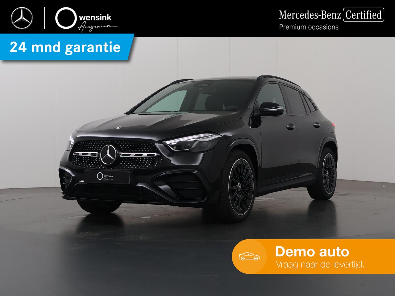 Mercedes-Benz GLA-Klasse - 180 Star Edition Night pakket | Guard alarm 360 | 20 inch LM | Distronic | Dodehoek | Pano - AutoWereld.nl