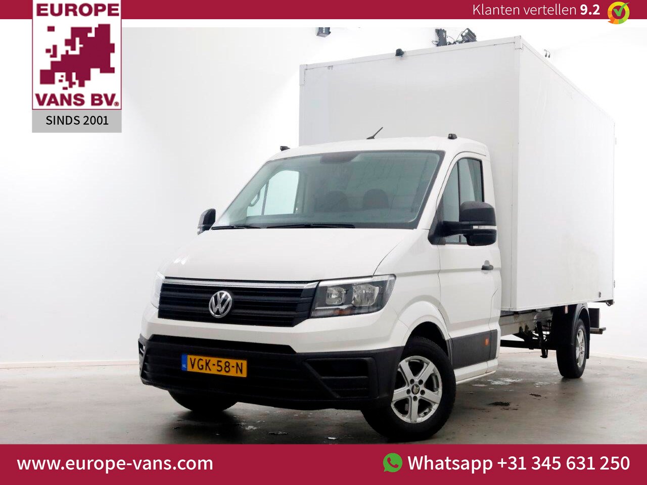 Volkswagen Crafter - 35 2.0 TDI Bakwagen met achterdeuren en zijdeur 07-2020 - AutoWereld.nl