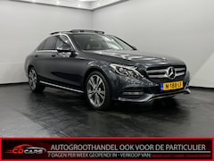 Mercedes-Benz C-klasse - 180 Prestige Half leder, Pano, Parkeer sensoren, Keyless start, Head-up display