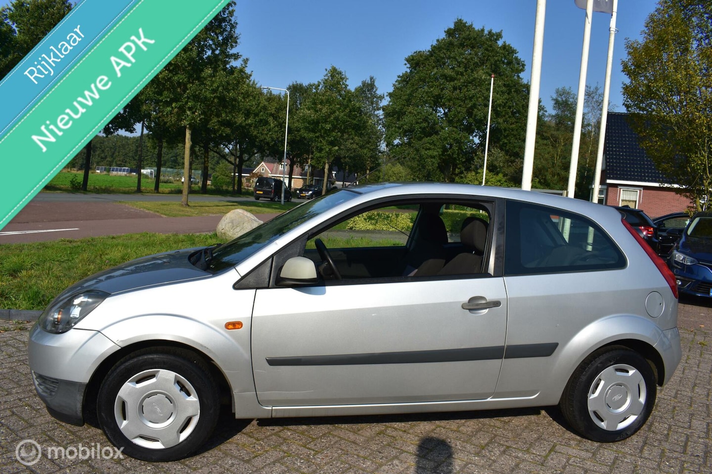 Ford Fiesta - 1.3-8V Style 1.3-8V Style 3DRS, '07 Airco|13-9-'25APK - AutoWereld.nl