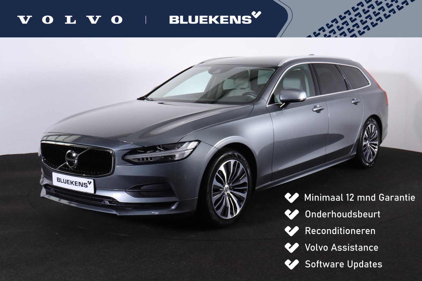 Volvo V90 - T4 Momentum Pro - Intellisafe Assist & Suround - Parkeerverwarming - Parkeercamera - Parke - AutoWereld.nl