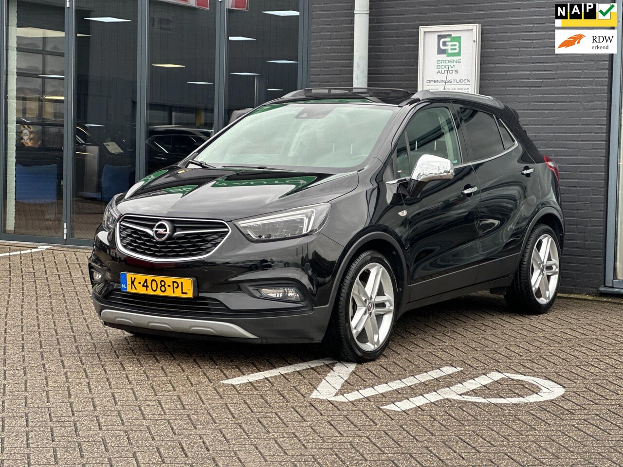 Opel Mokka X - 1.4 Turbo Black Edition/PANO-DAK/CAMERA/NAVI/LED/NETTE STAAT!! - AutoWereld.nl