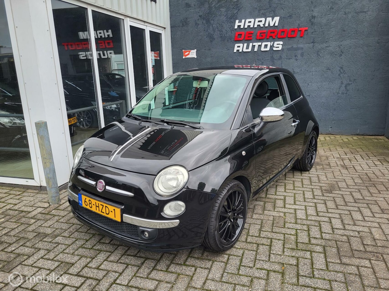 Fiat 500 - 1.2 Lounge 1.2 Lounge, Automaat, Leder, Pano, Airco, Nap! - AutoWereld.nl