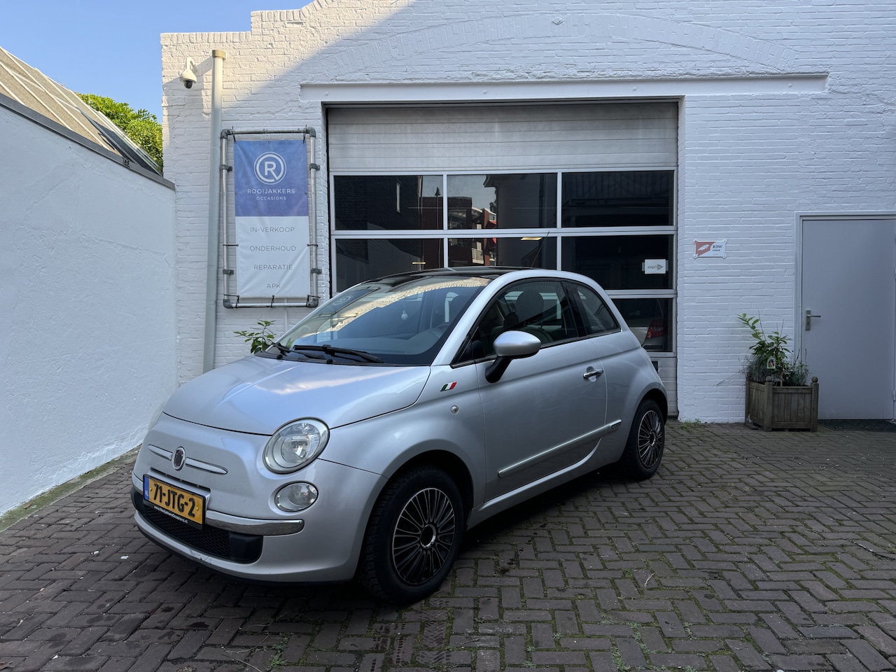 Fiat 500 - 1.2 Lounge Airco/panoramadak - AutoWereld.nl