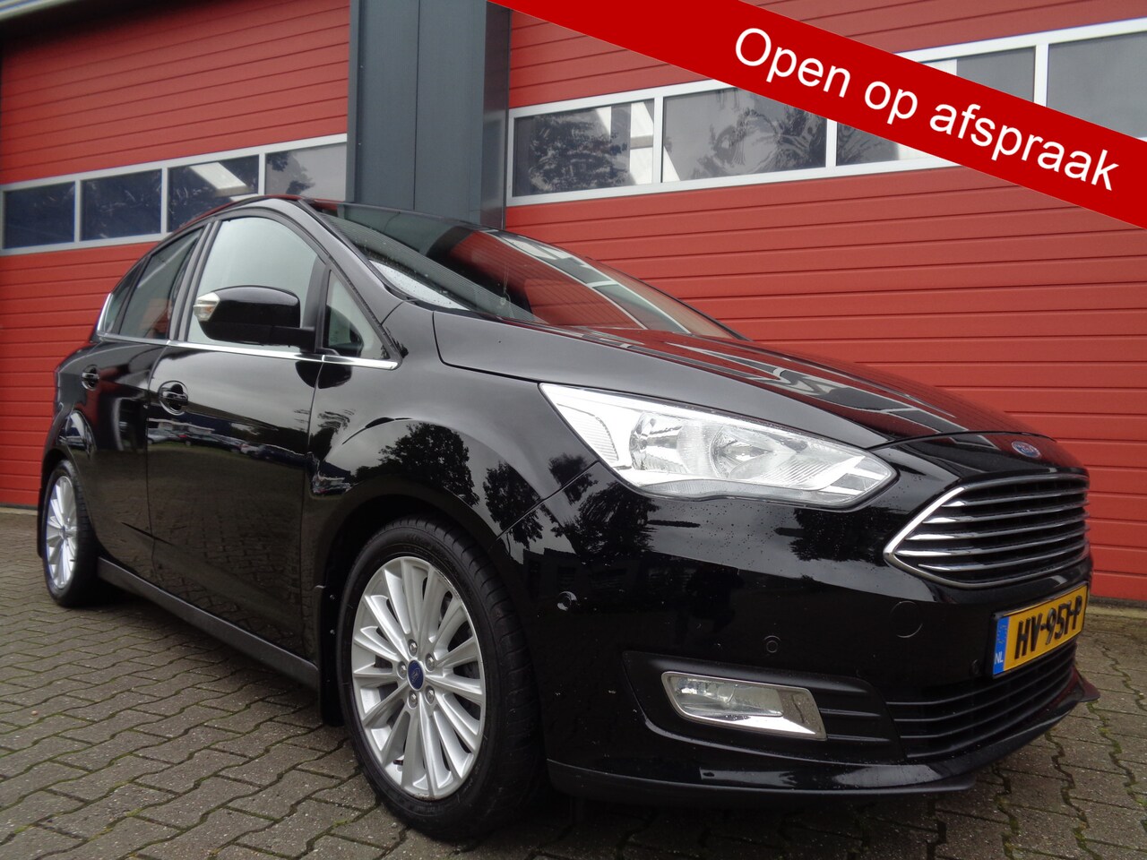 Ford C-Max - 1.5 Titanium 150PK Clima Cruise Navi Trekhaak 6-BAK LMV 2E-Eigenaar Hoog-Zitter !!! - AutoWereld.nl