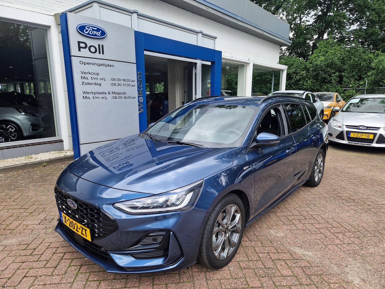 Ford Focus Wagon - 155pk EcoBoost Hybrid ST Line-X Sync-4 Navi Camera Winter pack Dode hoek detectie Wagon - AutoWereld.nl