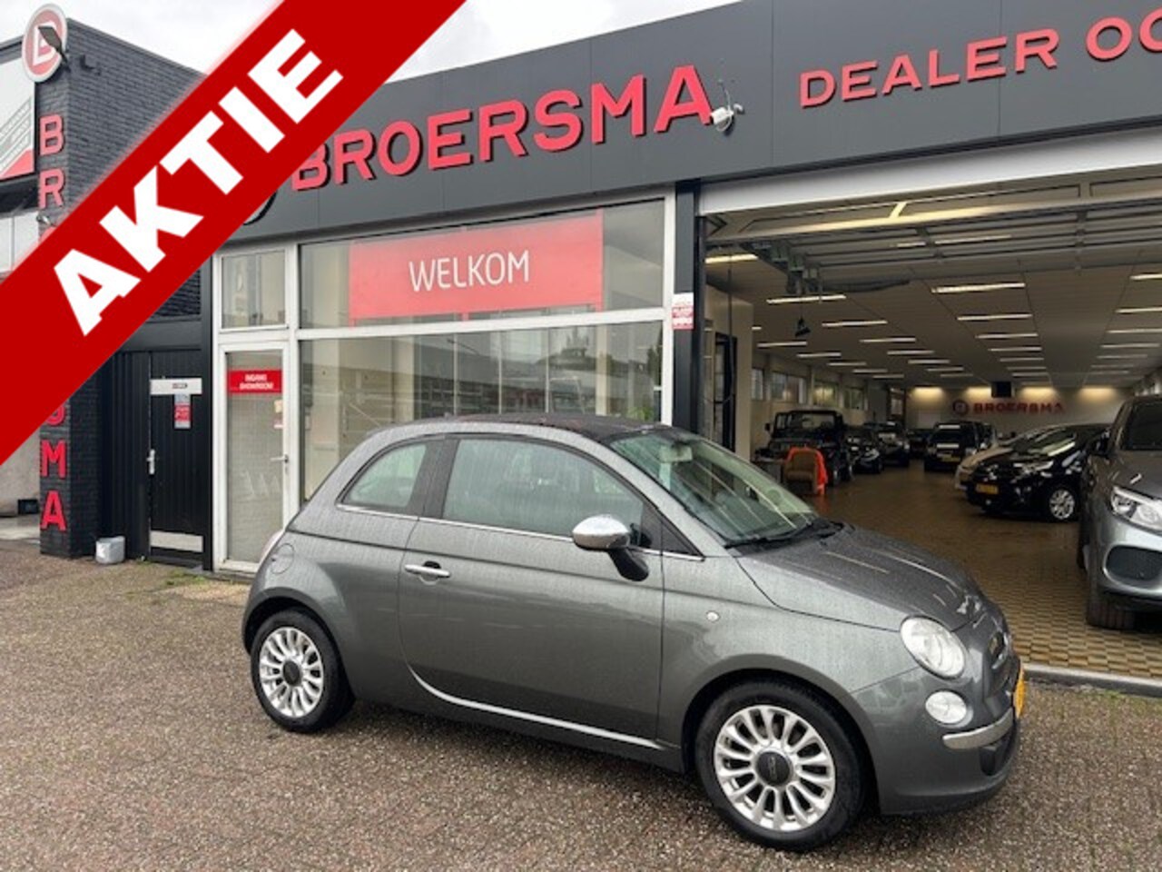 Fiat 500 - 0.9 TwinAir Lounge 1 EIGENAAR  * DEALERONDERHOUDEN * NIEUWE APK * - AutoWereld.nl