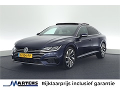 Volkswagen Arteon - 1.5 TSI 150pk DSG 2x R-Line Trekhaak Camera Panoramadak Stoelverwarming Led Virtual Cockpi