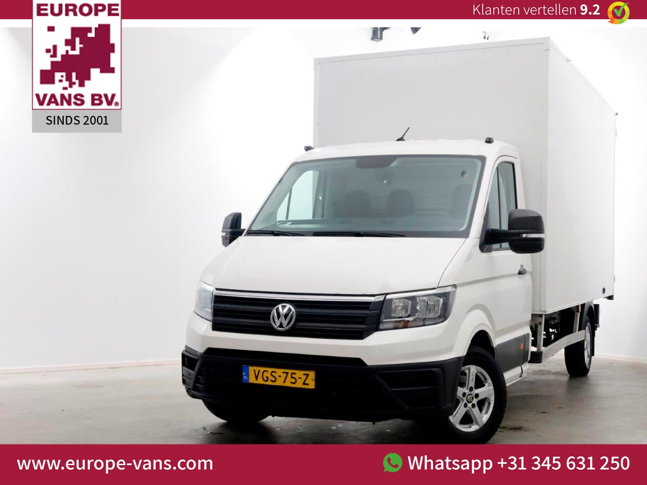 Volkswagen Crafter - 35 2.0 TDI Bakwagen met achterdeuren en zijdeur 09-2020 - AutoWereld.nl