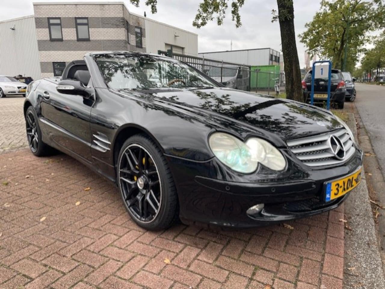 Mercedes-Benz SL-klasse Roadster - 350 Automaat Airco,Leder,Navigatie,Xenon - AutoWereld.nl