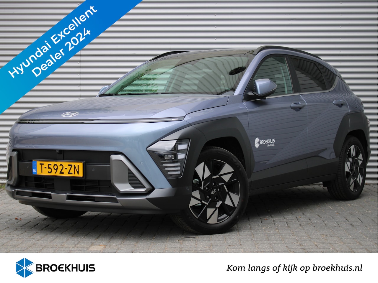 Hyundai Kona - 1.6 GDI HEV Premium Sky | Afn. Trekhaak | Schuif-kanteldak | Demo Deal! | - AutoWereld.nl