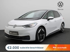 Volkswagen ID.3 - First Max 58 kWh 204PK Panoramadak, Head-up, achteruitrijcamera, stuur/stoelverwarming, Ma