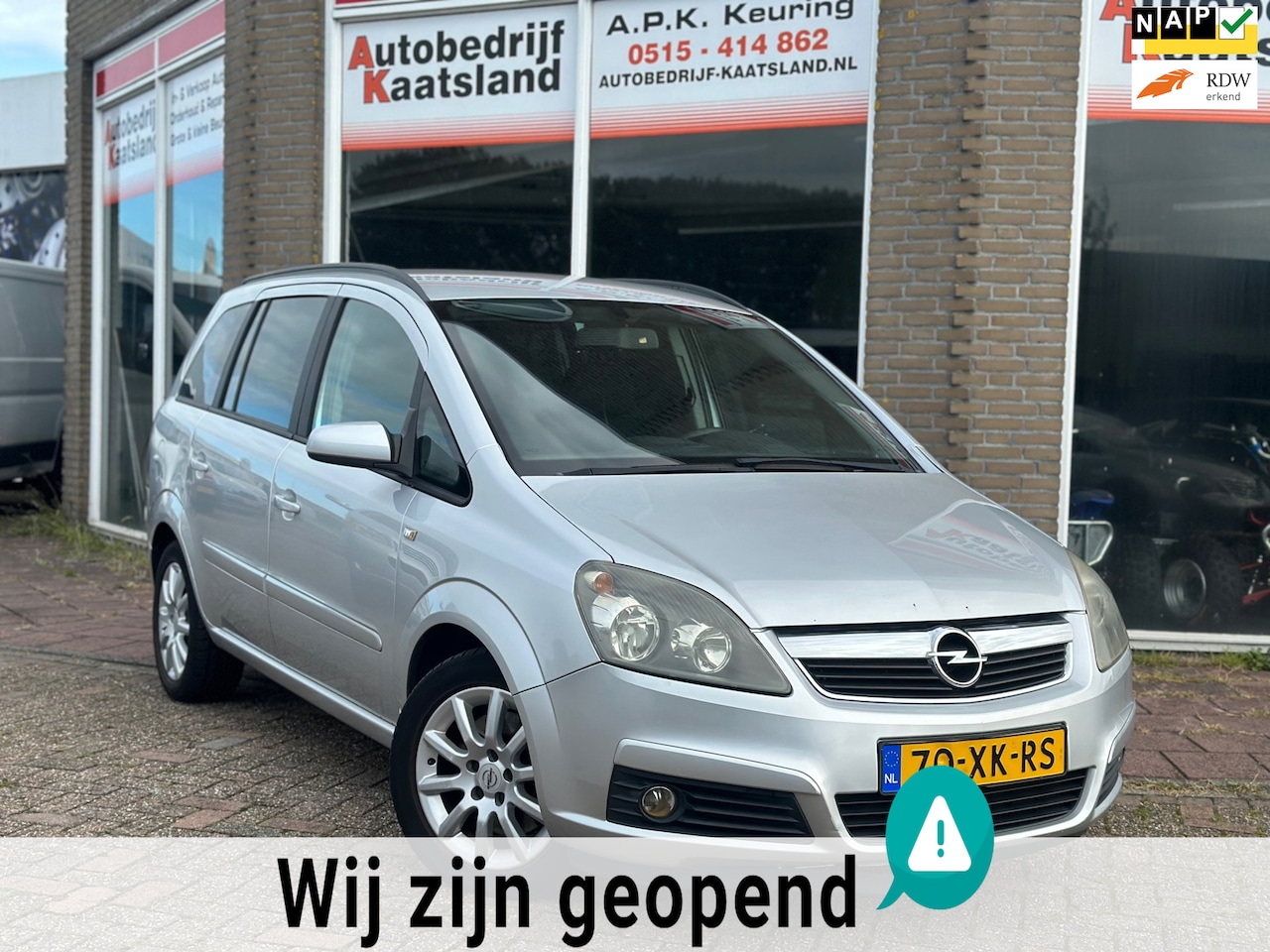 Opel Zafira - 2.2 Temptation - Airco - Cruise - Nieuwe Apk - - AutoWereld.nl