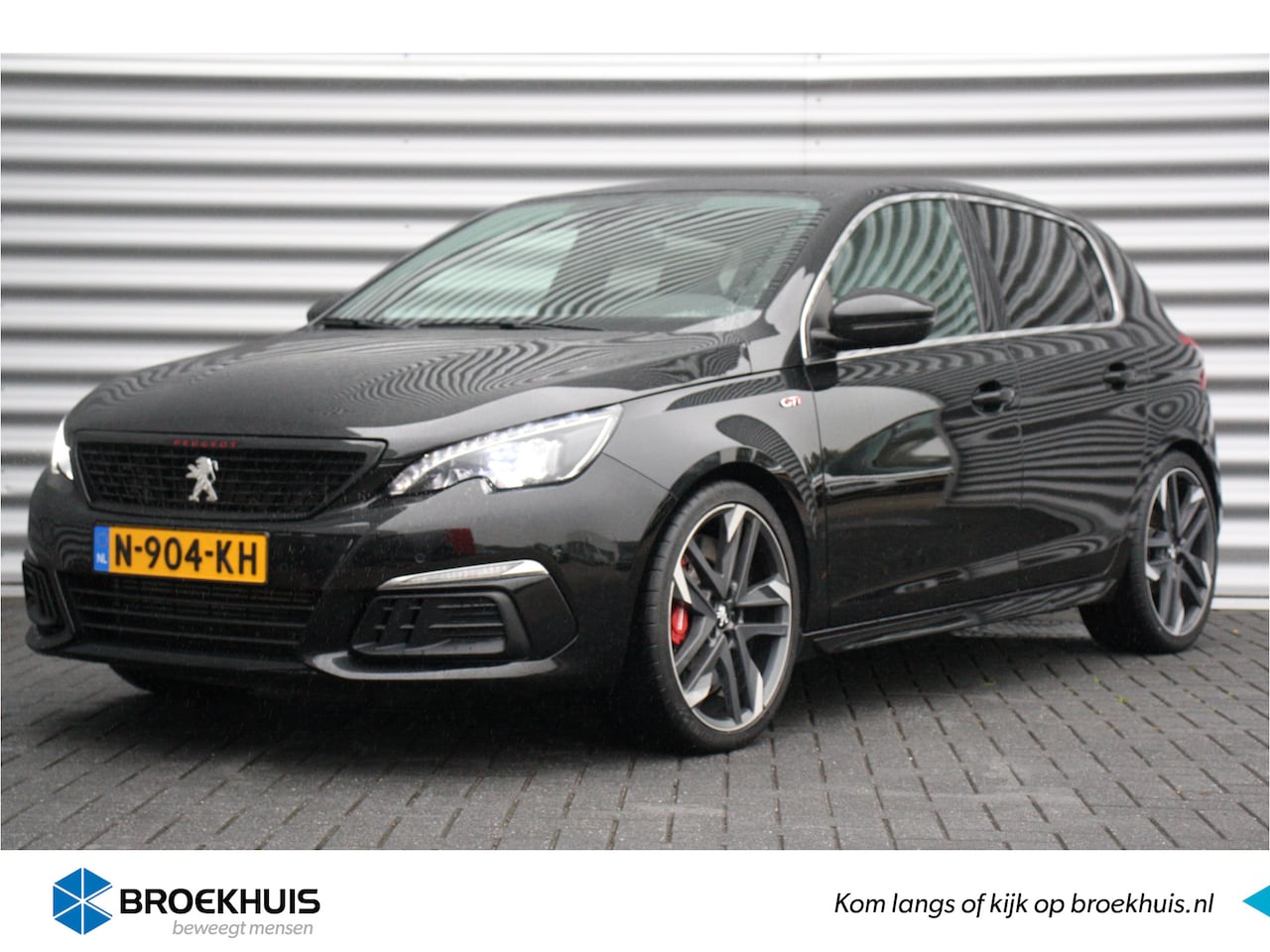 Peugeot 308 - 1.6 PURETECH 263PK 5-DRS GTI BY PEUGEOT SPORT / NAVI / LEDER / CLIMA / PDC / 19" BI-COLOR - AutoWereld.nl