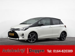 Toyota Yaris - 1.5 Hybrid Bi-Tone Navi Led Wit-Parelmoer